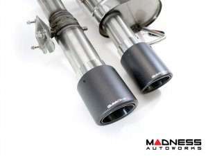 Jaguar F-PACE Performance Exhaust System - Cat Back - Quicksilver - 5.0L - Sound Architect Jaguar F-PACE Performance Exhaust System - Cat Back - Quicksilver - 5.0L - Sound Architect